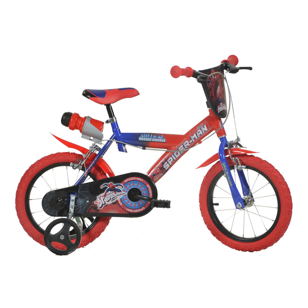 Παιδικό Ποδήλατο Dino Cartoon Spiderman 16 - buyeasy.gr