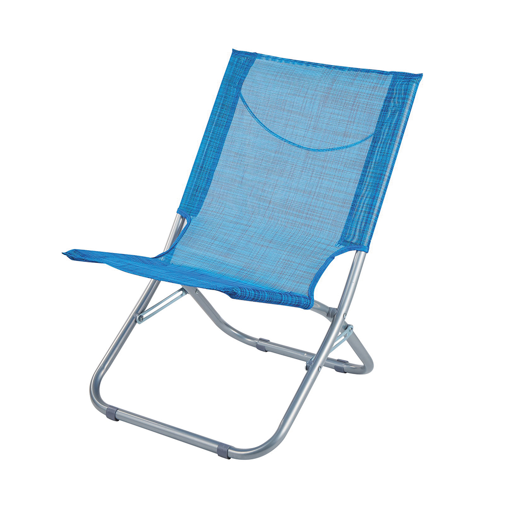 Καρέκλα Παραλίας Χαμηλή Μεταλλική Summer Club Textilene 19381 - buyeasy.gr