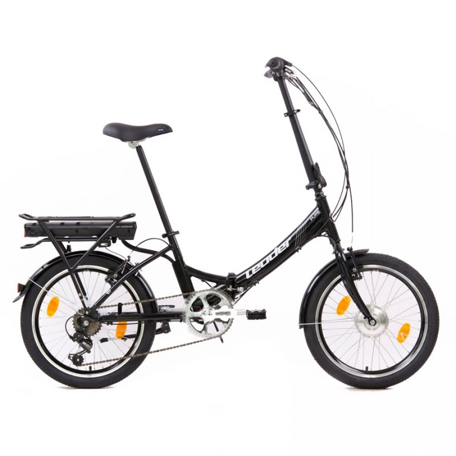 Ηλεκτρικό Ποδήλατο Pure Foldo 20 Σπαστό Αλουμινίου Μαύρο Leader - buyeasy.gr