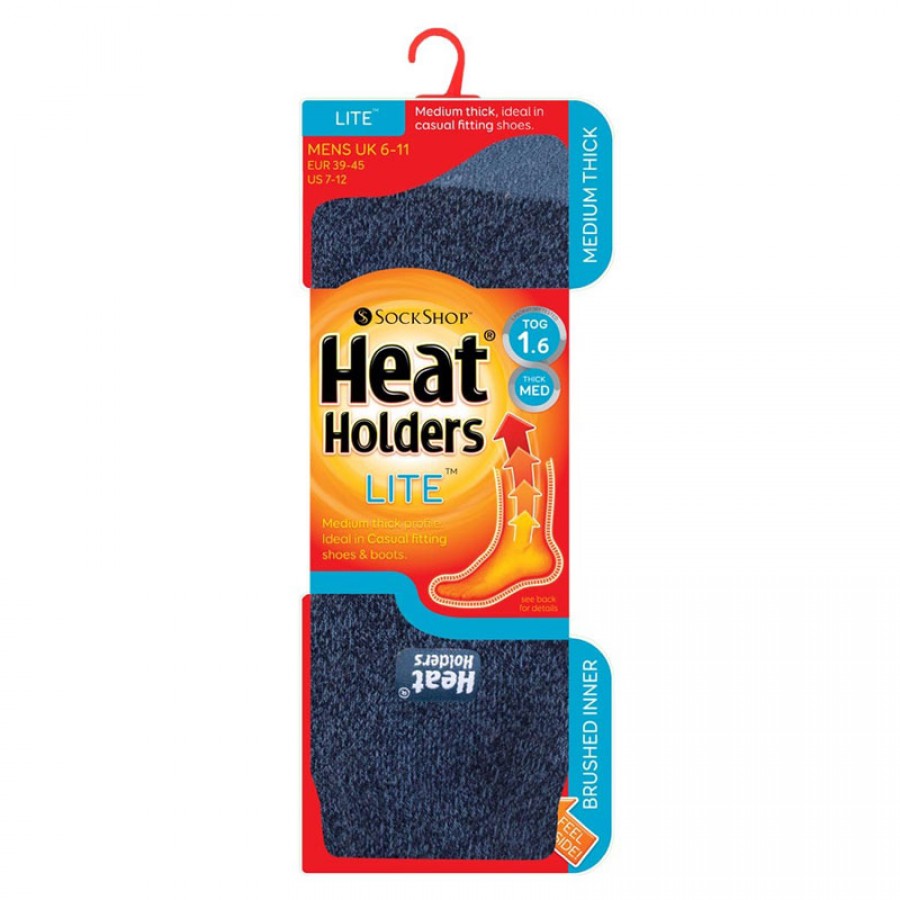 Κάλτσες Ανδρικές LITE™ Socks Μπλε Heat Holders® 80014