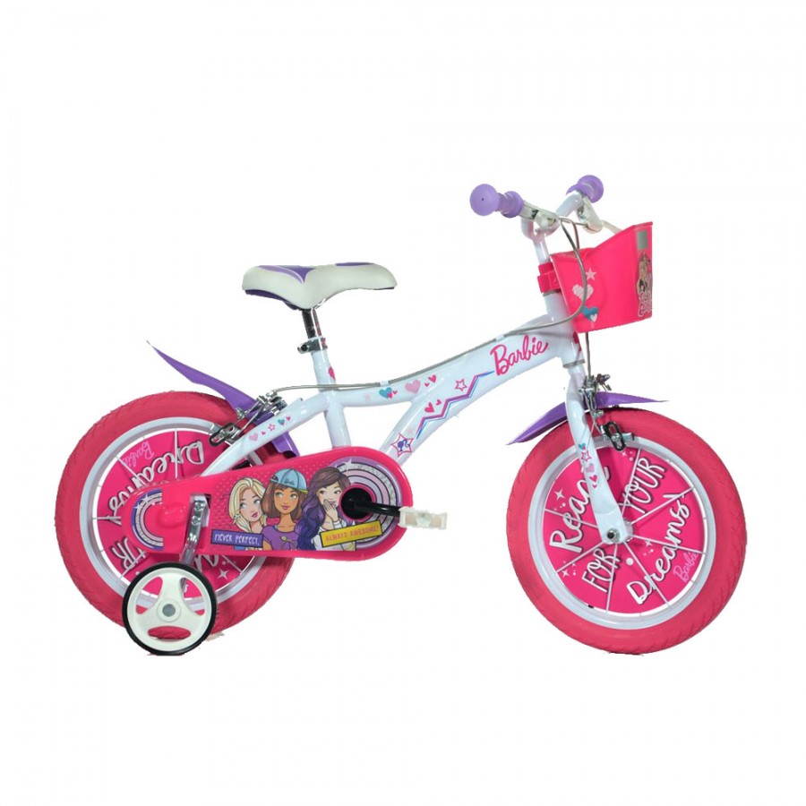 Παιδικό Ποδήλατο Dino Cartoon Barbie 14 - buyeasy.gr