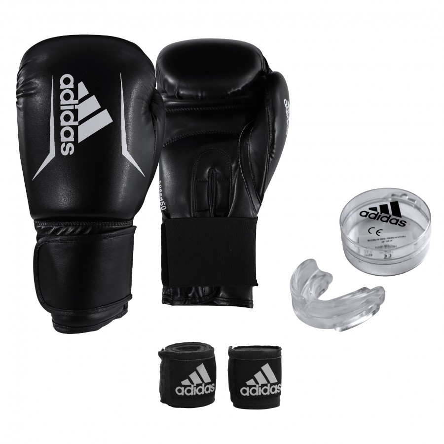 Σετ Πυγμαχίας Adidas ADIBPKIT01 Γάντια, Μασέλα, Μπαντάζ - buyeasy.gr