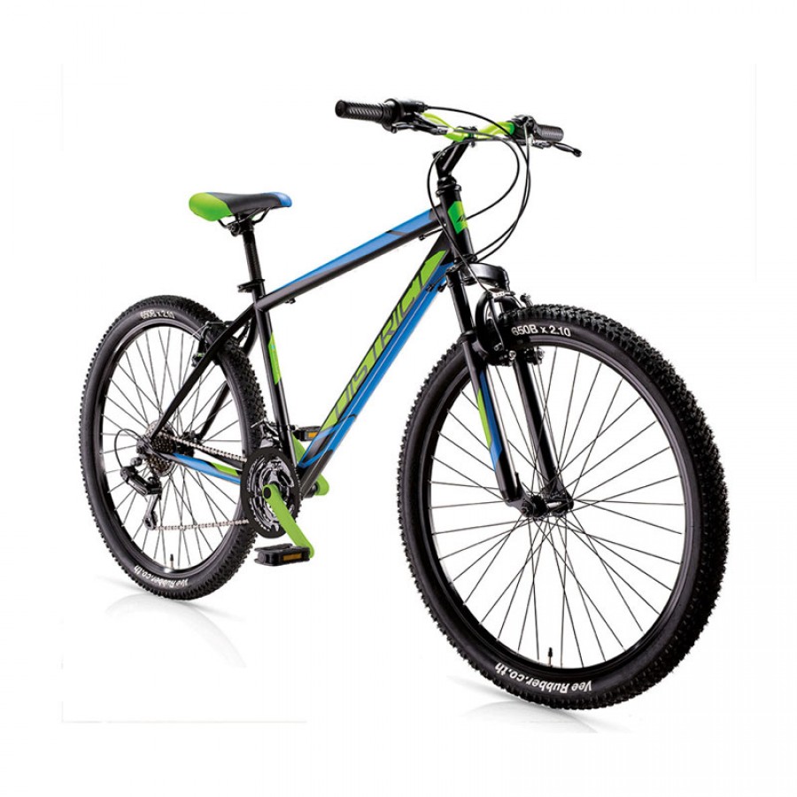 Ποδήλατο Βουνού District MTB 27.5 Μαύρο/Πράσινο 017 MBM - buyeasy.gr