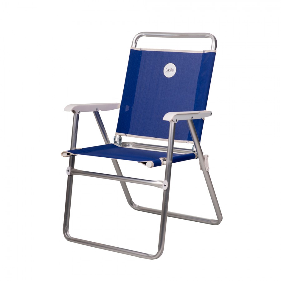 Καρέκλα Παραλίας Campo Beach 5 Μπλε - buyeasy.gr