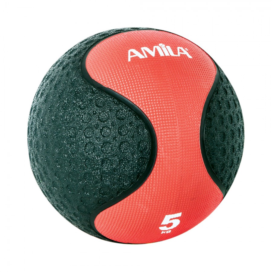 Μπάλα Medicine Ball Rubber 5Kg Amila 90705