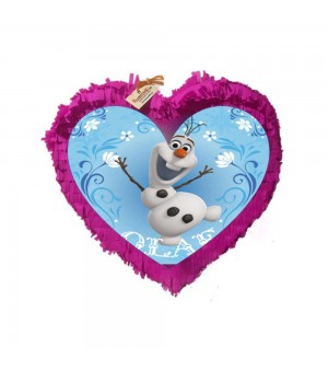 Χειροποίητη Πινιάτα Καρδιά Frozen Olaf