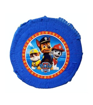 Χειροποίητη Πινιάτα Στρογγυλή Paw Patrol 