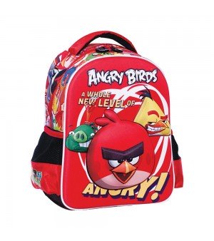 Σχολική Τσάντα Νηπίου Angry Birds