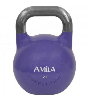 Kettlebell Aγωνιστικό 20kg Μωβ Amila 84584