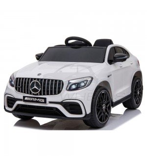 Ηλεκτροκίνητο Mercedes Benz GLC 63S AMG 12V Scorpion Wheels Λευκό 52460621